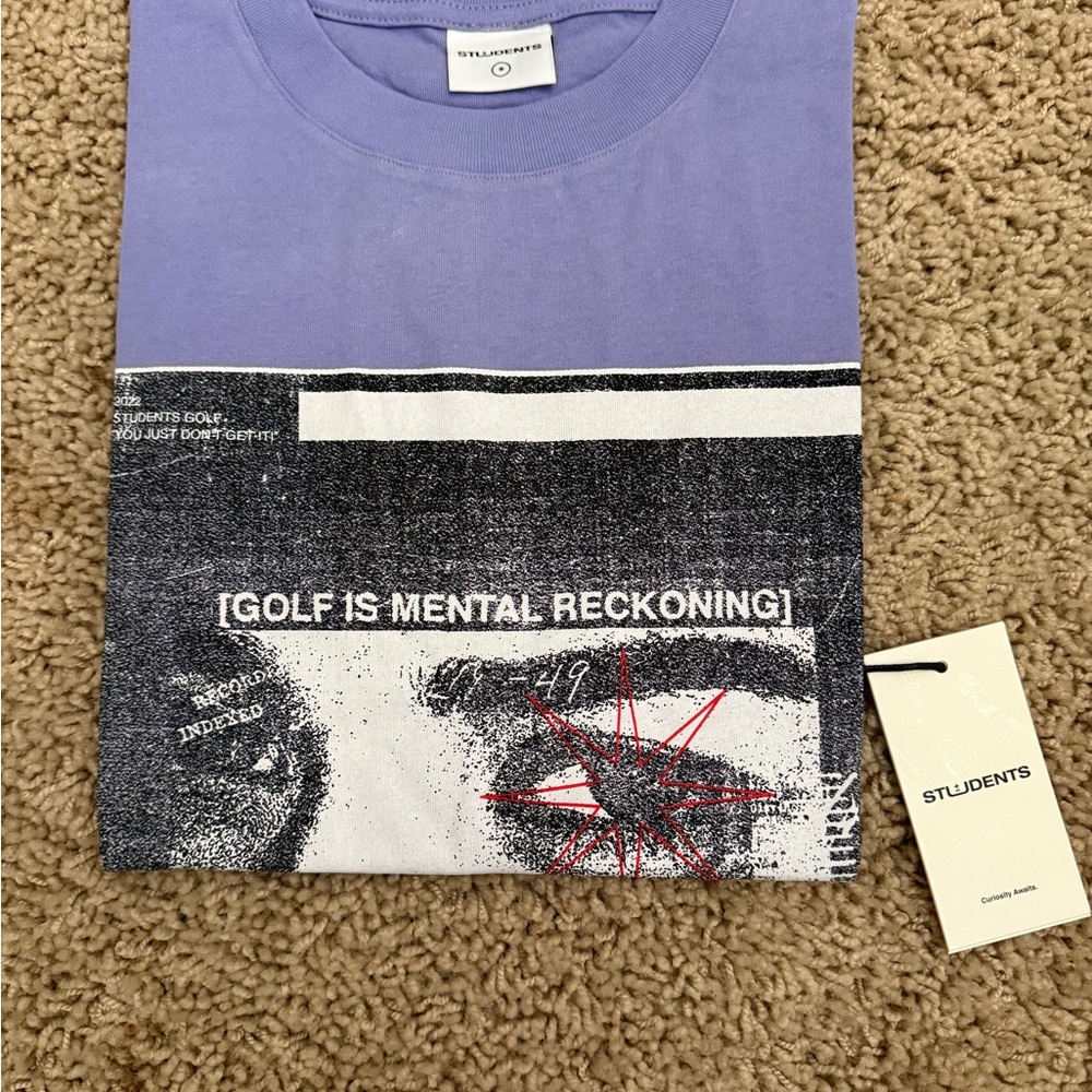 “Students” brand Golf T-shirt bundle. Size small. Brand new